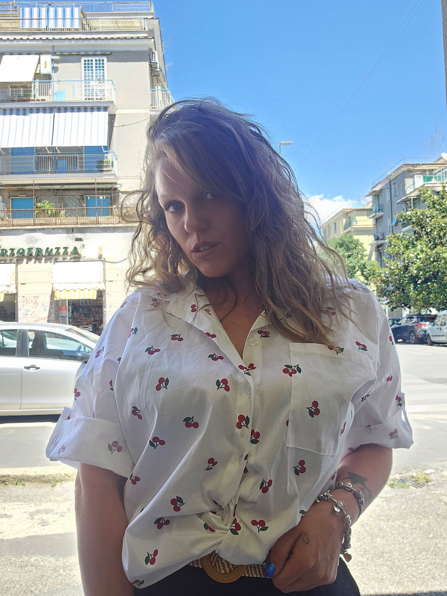 Camicia cherries