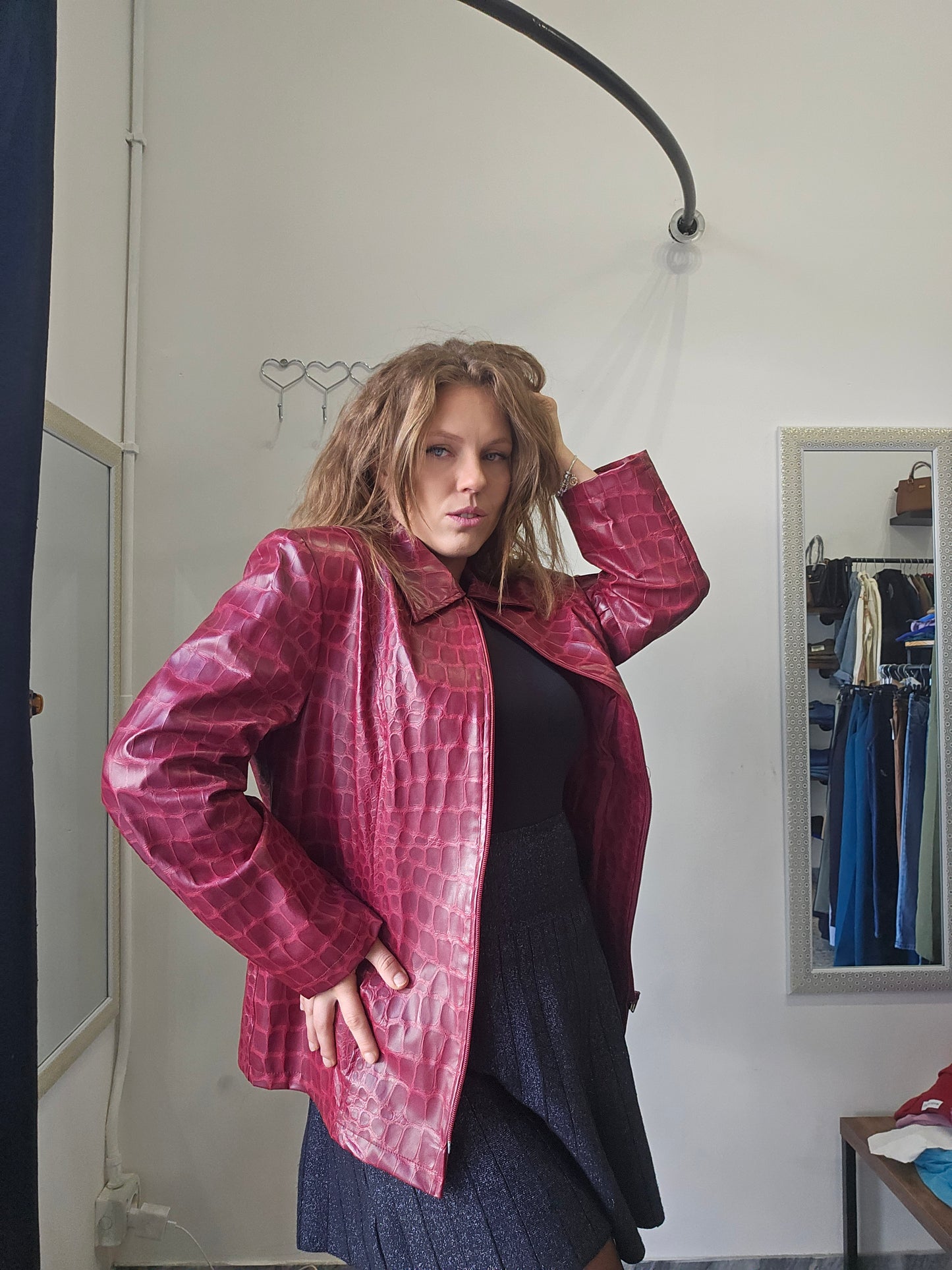 Blazer ecopelle