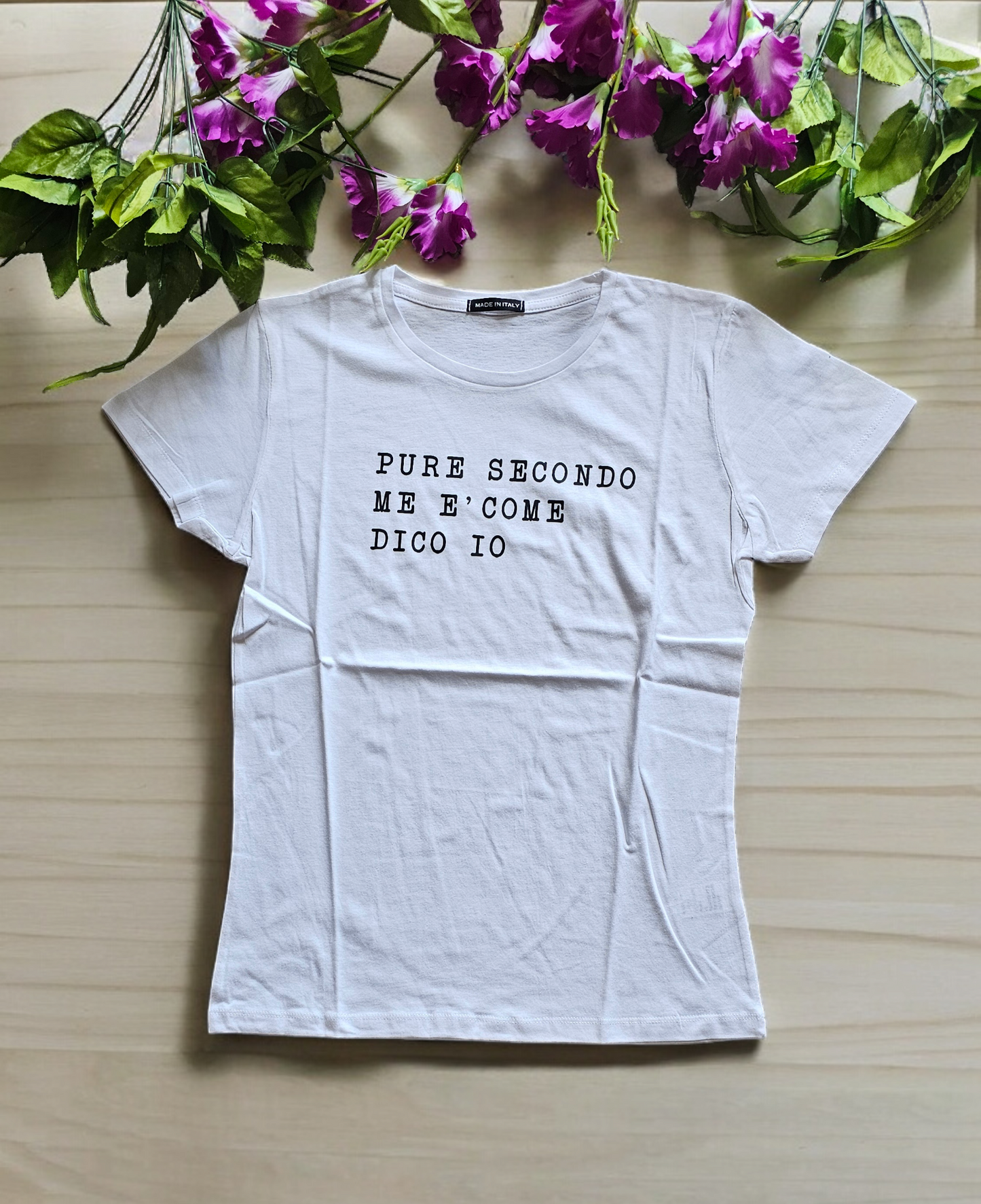 T-shirt ironia