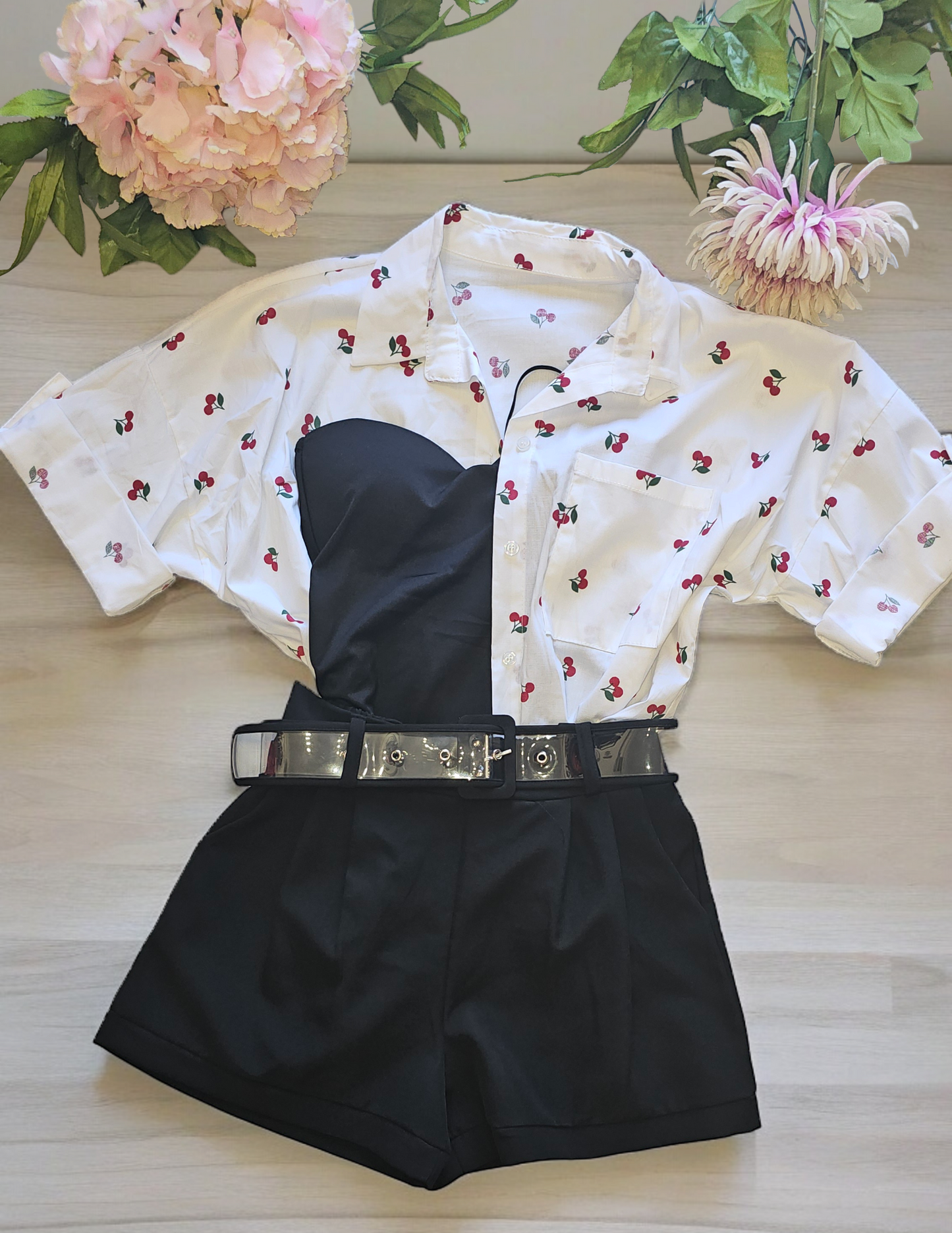 Camicia cherries