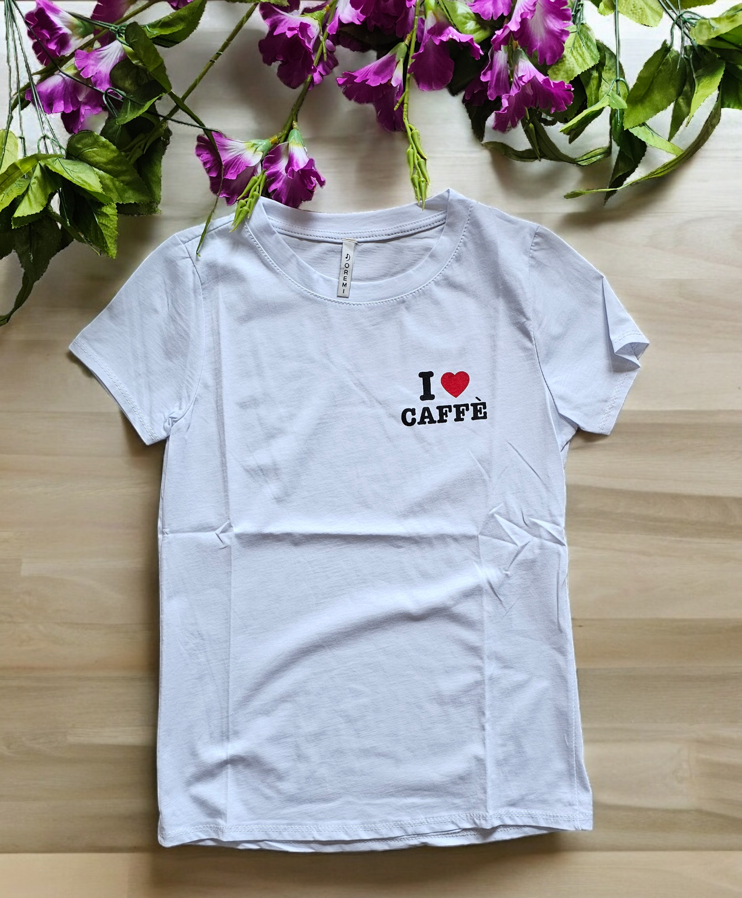 T-shirt caffè